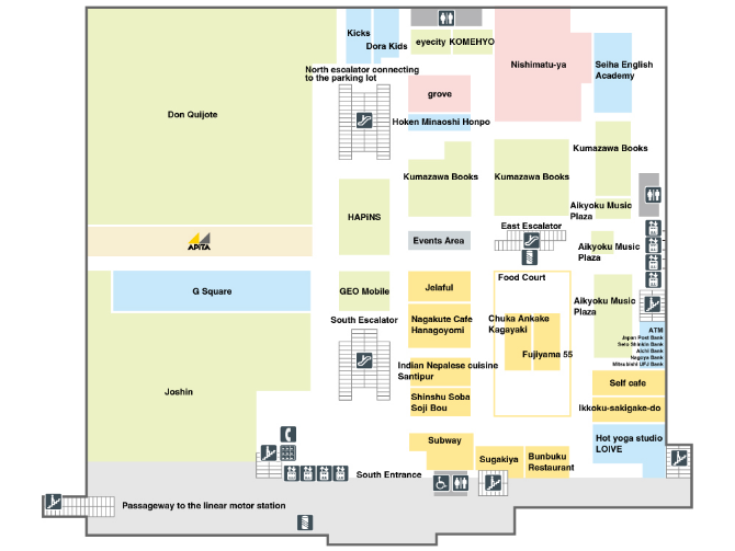 1st floor floor map