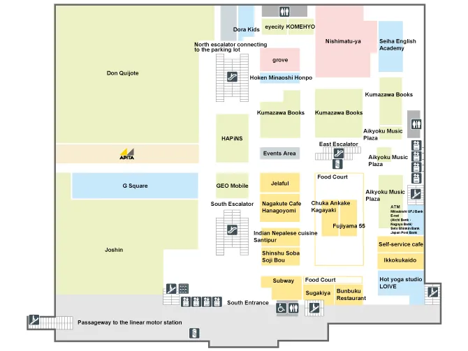1st floor floor map