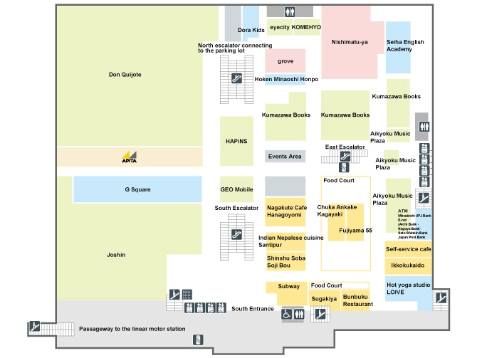 1st floor floor map