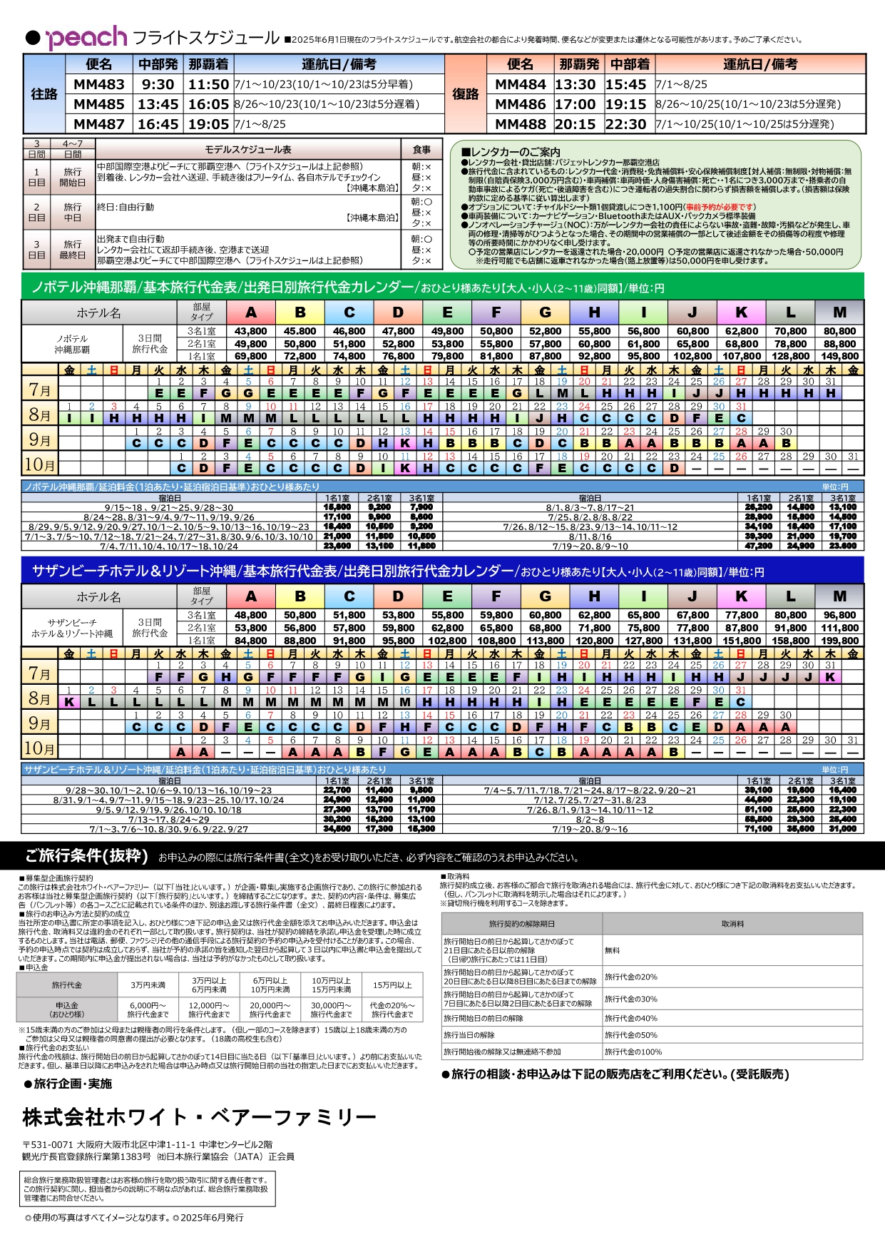 ピーチ航空利用　沖縄・札幌　新商品発売のイメージ画像