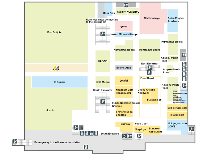 1st floor floor map