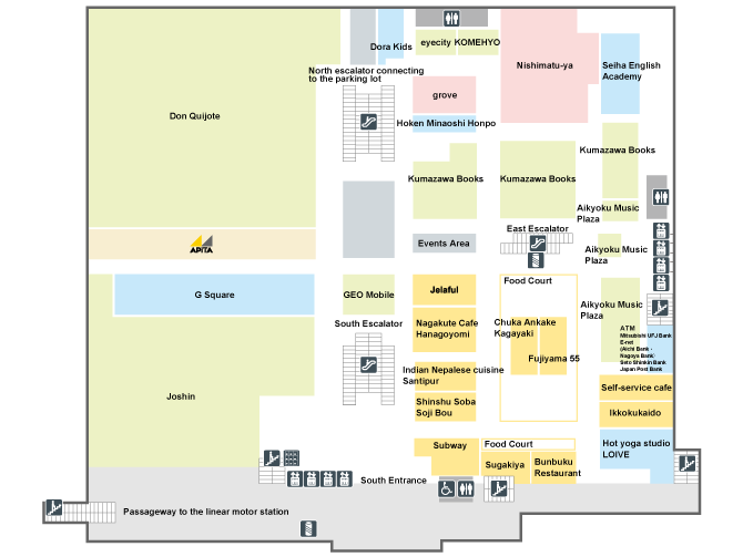 1st floor floor map