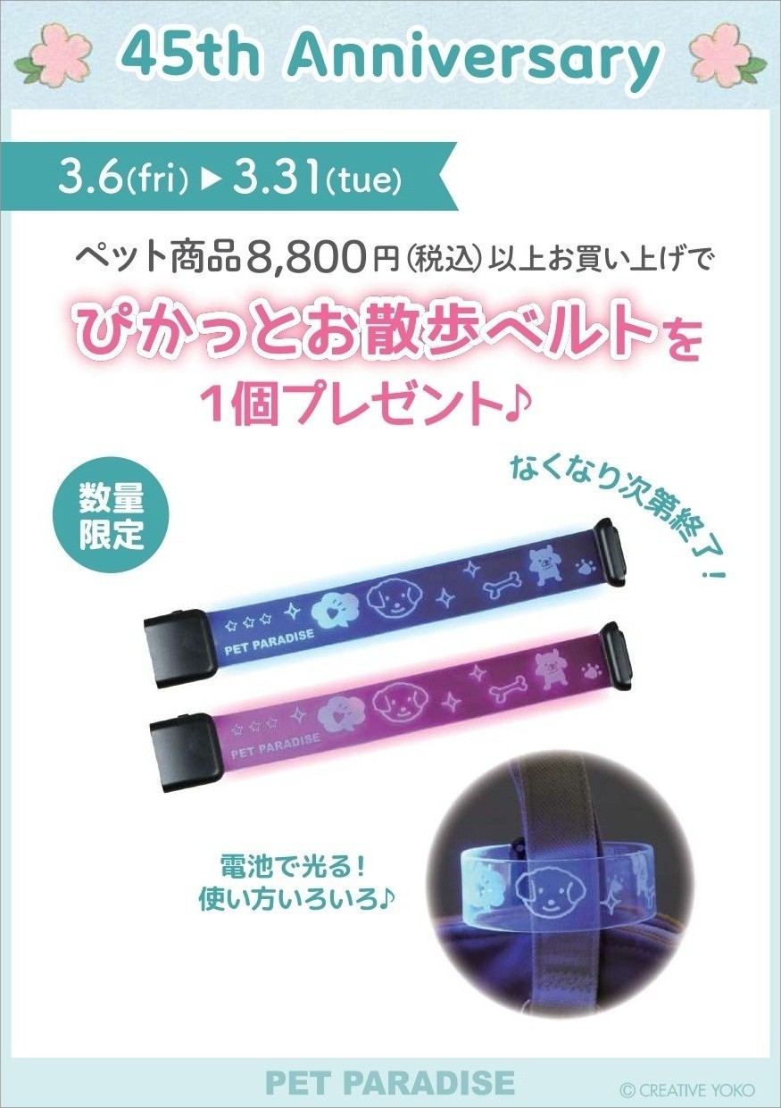 創業 45周年アニバーサリーフェアのイメージ画像